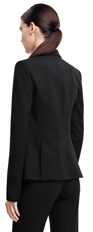 Slim wool str black